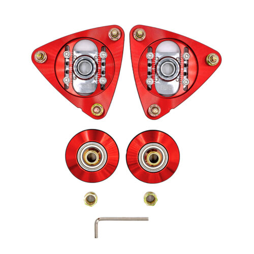 Pedders PED-581895 2015+ Ford Mustang Front Strut Mount Adjustable Camber Plates (for Kit ped-160099)