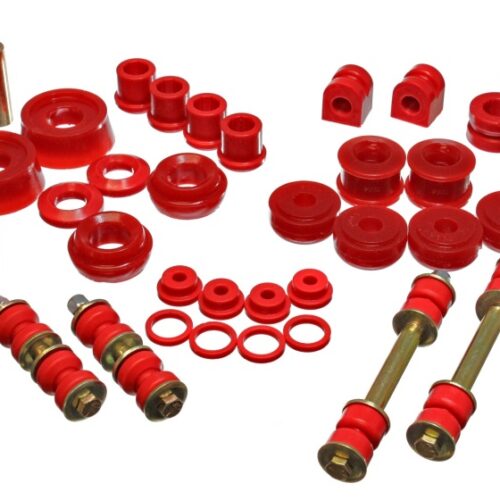 Energy Suspension 03-05 Dodge SRT-4 FWD Red Hyper-flex Master Bushing Set - Image 6