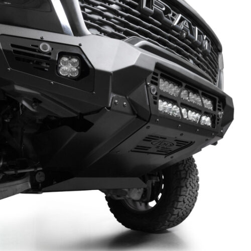 Addictive Desert Designs 25+ RAM 1500 RHO Bomber Front Bumper (20 Inch Lights) - Image 7
