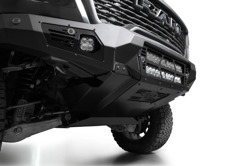 Addictive Desert Designs 25+ RAM 1500 RHO Bomber Front Bumper (20 Inch Lights) - Image 7