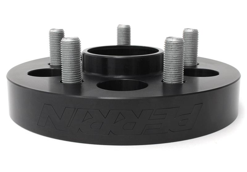 PERRIN 02-14 Subaru WRX / 2004 STI / 13-25 BRZ & Toyota GR86 25mm Wheel Spacers 5x100 56mm CB - Pair - Image 2