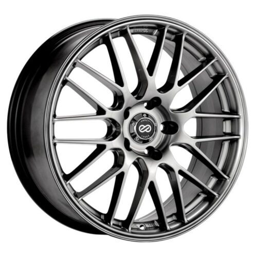 Enkei 442-880-4435HS EKM3 18x8 5x112 Bolt Pattern 35mm Offset 72.6 Bore Dia Performance Hyper Silver Wheel