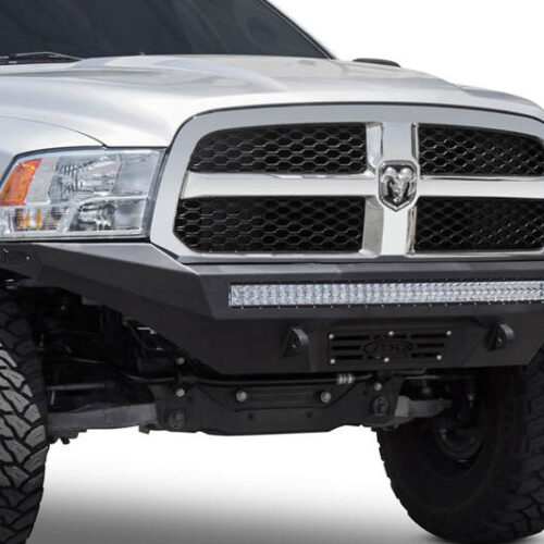Alternative view of Addictive Desert Designs F501192770103 13-18 Dodge RAM 1500 Stealth Fighter Front Bumper