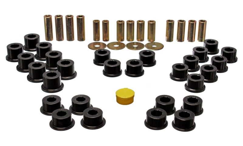 Energy Suspension 11.3106G 90-97 Mazda Miata Black Rear Control Arm Bushing Set - Image 2