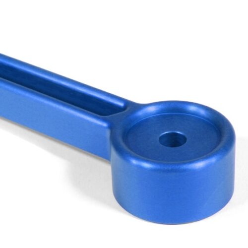 PERRIN 02-26 Subaru Impreza/WRX/STI & 13-25 Crosstrek/BRZ/FR-S/GR86/GR86 Battery Tie Down - Blue - Image 3