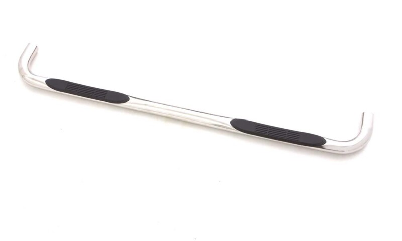 Lund 22646339 99-17 Chevy Silverado 1500 Std. Cab (Body Mount) 3in. Round Bent SS Nerf Bars - Polished - Image 4