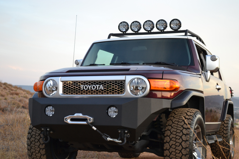 Body Armor 4x4 FJ-19336 07-14 Toyota FJ Cruiser Pro Series Front Winch Bumper - Image 4