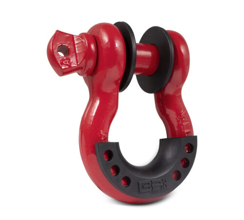 Body Armor 4x4 3204 3/4in Red D-Ring with Black Isolators Single - Image 4