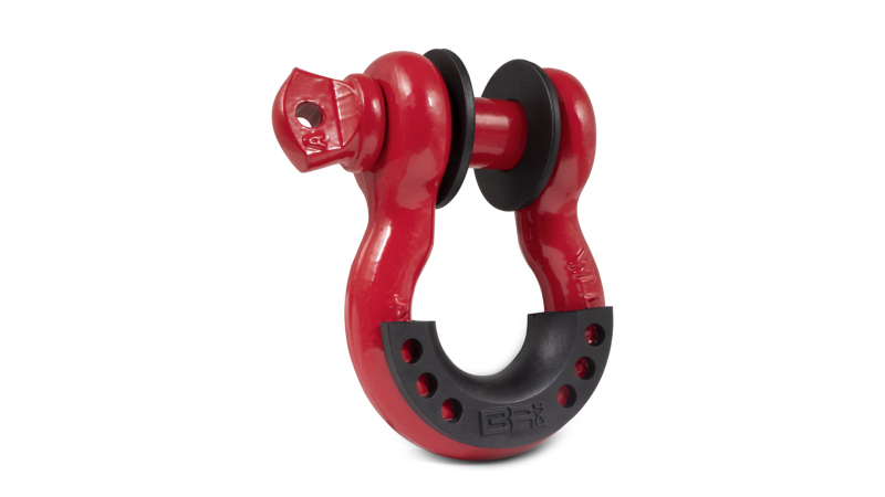 Body Armor 4x4 3204 3/4in Red D-Ring with Black Isolators Single - Image 4