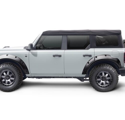 Bushwacker 2021+ Ford Bronco 4-Door Pocket Style Flares 4pc - Black - Image 6