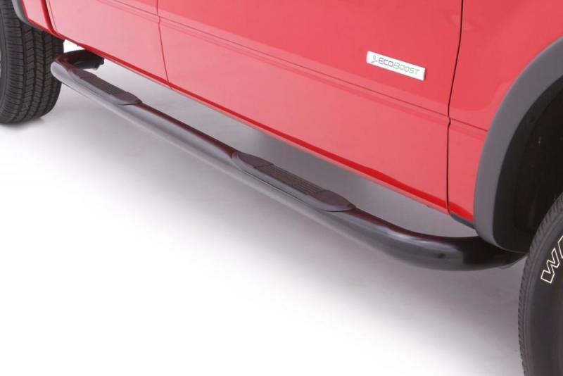 Lund 23053782 10-17 Dodge Ram 2500 Std. Cab 3in. Round Bent Steel Nerf Bars - Black