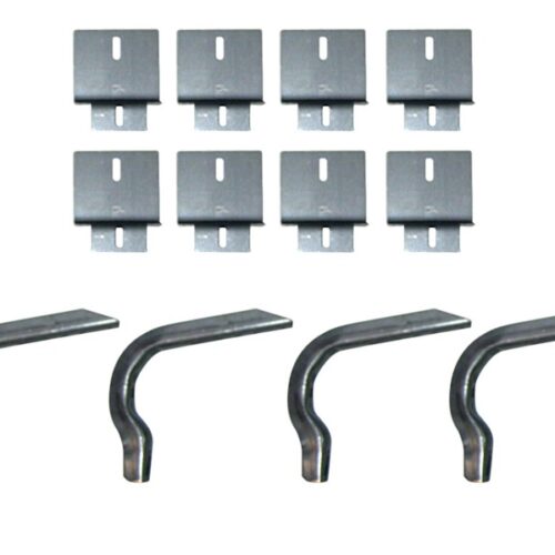 Lund 300026 97-09 Ford Expedition EZ Running Board Mounting Bracket Kit - Brite