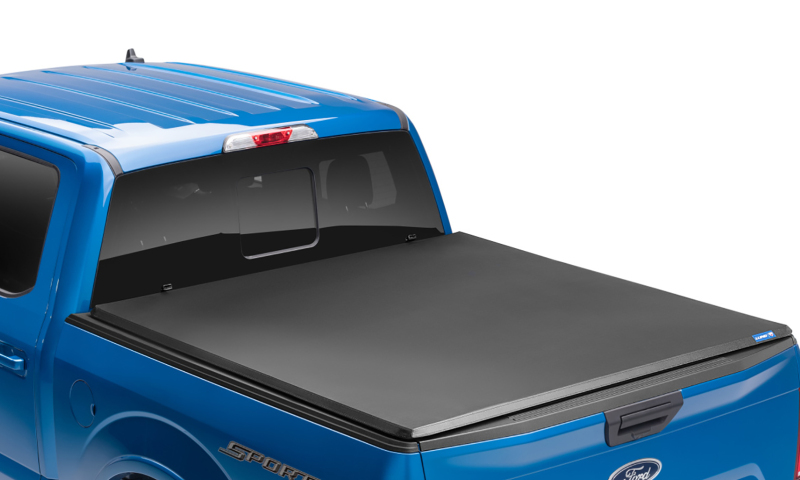Lund 950186 16-23 Toyota Tacoma (5ft. Bed) Genesis Tri-Fold Tonneau Cover - Black - Image 6