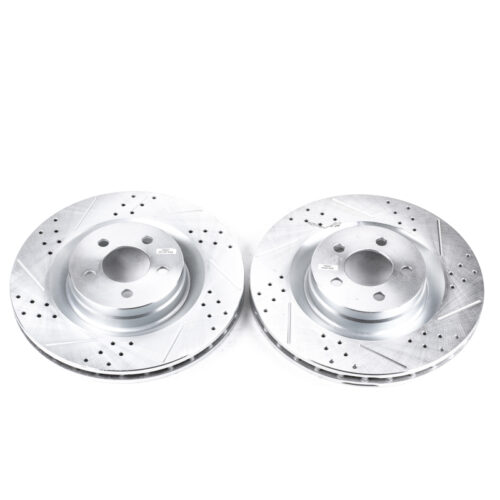 Power Stop 05-10 Chrysler 300 Front Evolution Drilled & Slotted Rotors - Pair - Image 6