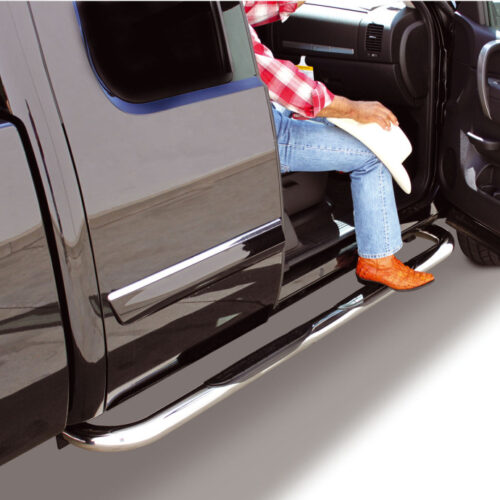 Go Rhino 4148PS 80-98 Ford F Series 4000 Series SideSteps - Cab Length - SS