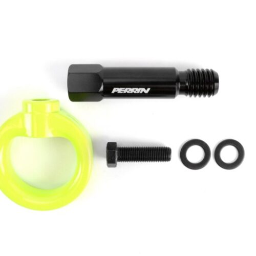 PERRIN 20-25 Toyota Supra Tow Hook Kit (Rear) - Neon Yellow - Image 10