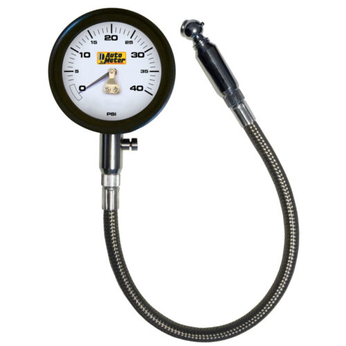 Autometer NASCAR Performance 40PSI Lo-Pressure Tire Pressure Gauge - Image 3