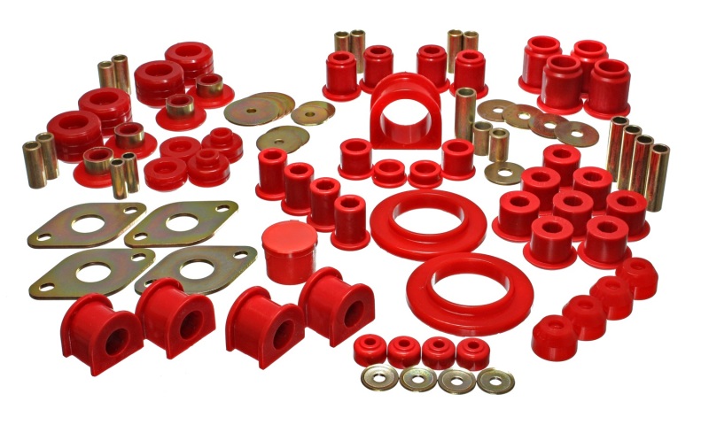 Energy Suspension 8.18104R 95-6/00 Toyota 4WD Pickup (Except T-100 & Tundra) Red Hyper-Flex Master Bushing S - Image 5