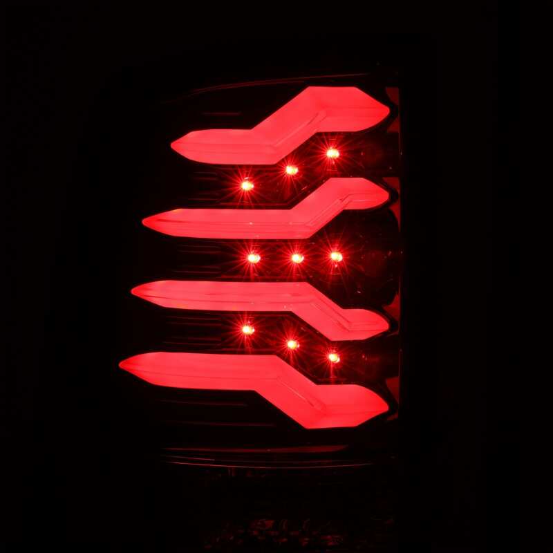 AlphaRex 640010 09-18 Dodge Ram 1500 PRO-Series LED Tail Lights Jet Black - Image 4