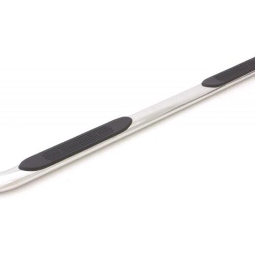 Lund 2019 Chevy Silverado 1500 Crew Cab 4in. Oval Curved SS Nerf Bars - Polished