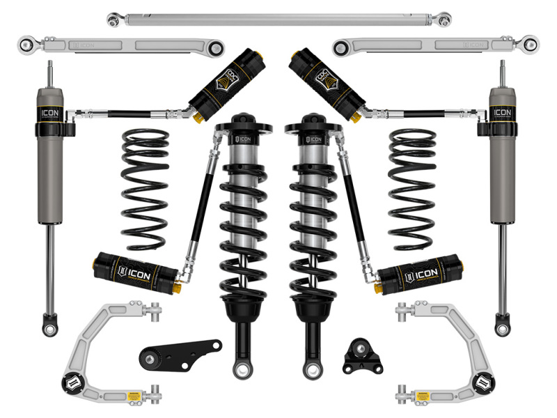 ICON K53368 24 Land Cruiser 250 Series 1.25-3in Lift Stage 8 Suspension System Cdcv Billet