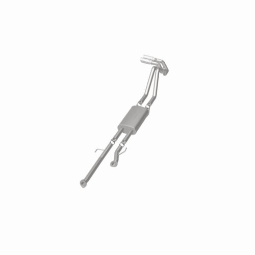 Alternative view of MagnaFlow 15306 14 Toyota Tundra V8 4.6L/5.7L Stainless C/b Exhaust Dual same side pass. rear tire