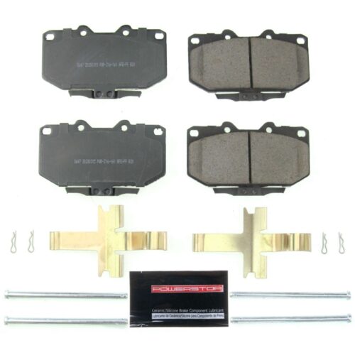 Power Stop 89-96 Nissan 300ZX Front Z23 Evolution Sport Brake Pads w/Hardware - Image 3