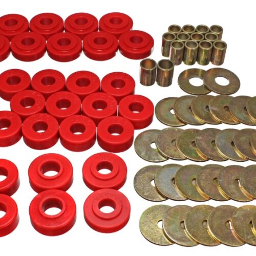 Energy Suspension 3.4111R 65-67 Chevy Malibu/Chevelle/El Camino/Monte Carlo Body Mount Set