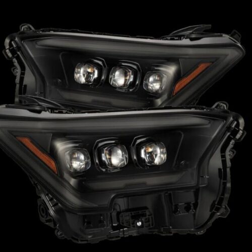 AlphaRex 880326 2024 Toyota Tacoma NOVA-Series Projector Headlights (Pair) - Alpha-Black w/Activation Light