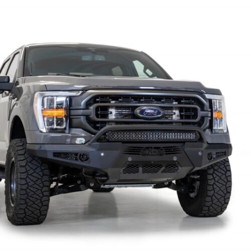Alternative view of Addictive Desert Designs 2021 Ford F-150 HoneyBadger Front Bumper w/o Top Hoop