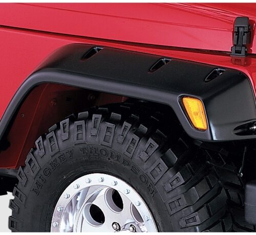 Bushwacker 97-06 Jeep TJ Max Pocket Style Flares 2pc - Black