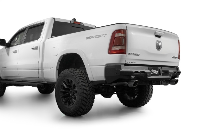 Addictive Desert Designs 19-24 RAM 1500 Black Label Rear Bumper - Image 6