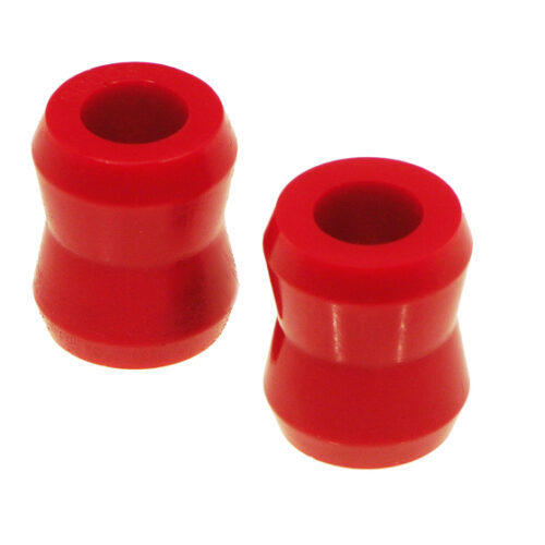 Prothane 19-903 Universal Shock Bushings - Hourglass - 5/8 ID - Red