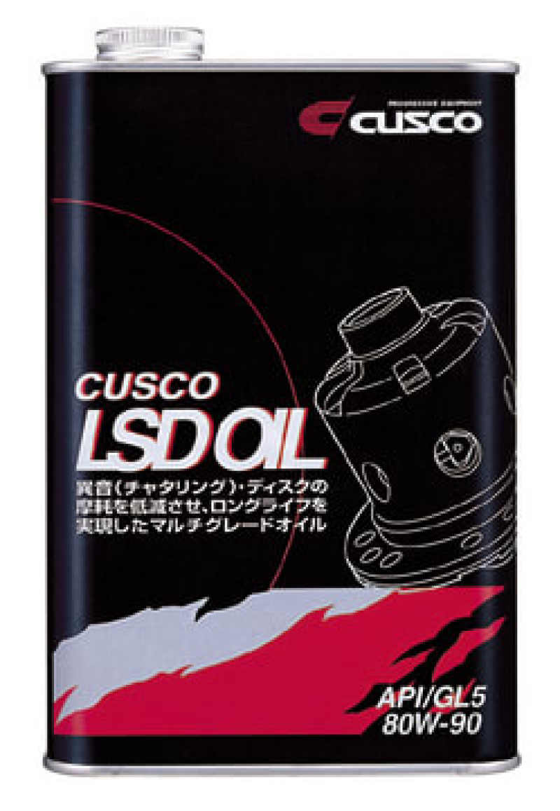 Cusco 010 001 L01 LSD OIL 80W-90 AP1/GL5 1L Rear OF RWD 4WD (Mineral NON-SYNTHETIC)