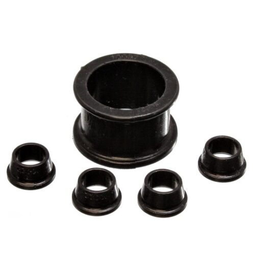 Energy Suspension 16.10104G 96-00 Honda Civic/CRX / 99-00 Honda Civic Si Black Power Steering Rack Bushing Set - Image 4