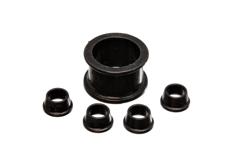 Energy Suspension 16.10104G 96-00 Honda Civic/CRX / 99-00 Honda Civic Si Black Power Steering Rack Bushing Set - Image 4