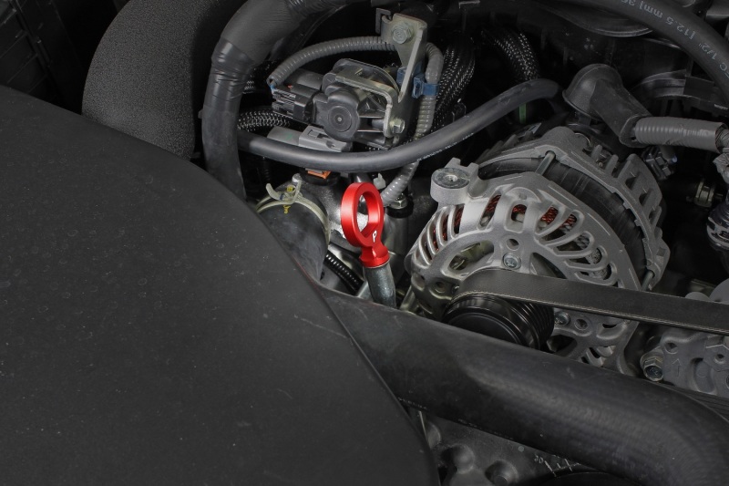 PERRIN 15-26 Subaru WRX & 13-26 BRZ/FR-S/86/GR86 Dipstick Handle Loop Style - Red - Image 5