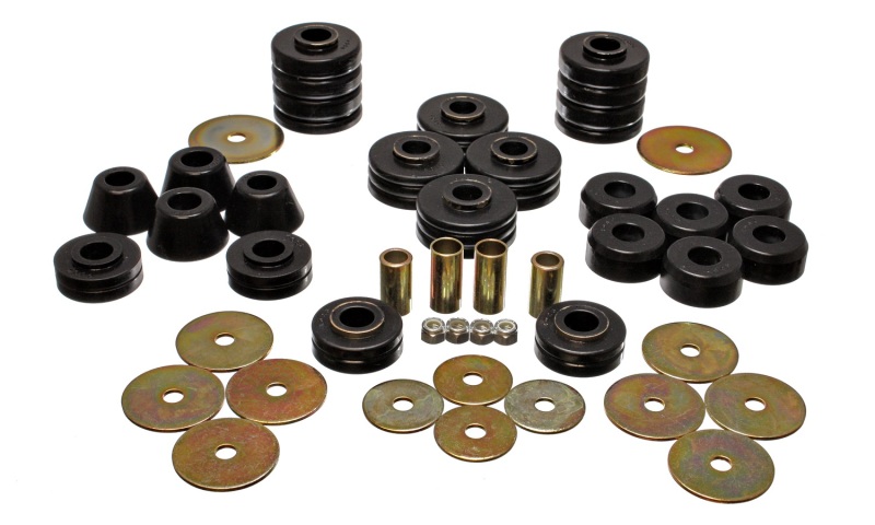 Energy Suspension 3.4105G 73-95 K5 Blazer Black Body(cab) Mount Set - Image 5