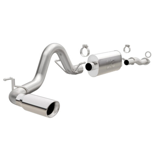 MagnaFlow 19291 Cat-Back 2016 Toyota Tacoma 3.5L V6 SS 3in Single Pass Side Exit Rear 4in Tip