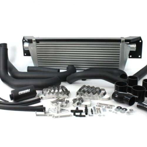 PERRIN 08-14 Subaru WRX Front Mount Intercooler Boost Tubes + Hardware - Black Tubes