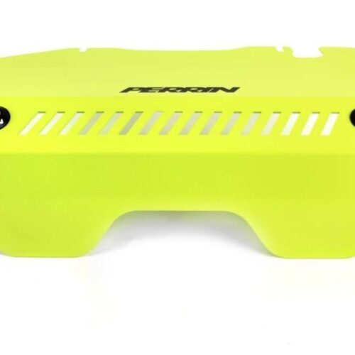PERRIN 15-21 Subaru WRX Engine Cover Kit (Intercooler & Pulley Covers Incl.) - Neon Yellow - Image 5