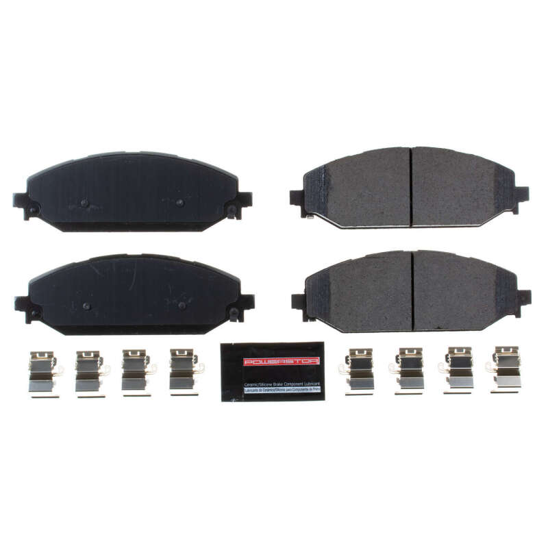 Power Stop 2019 Ram 1500 Front Z23 Evolution Sport Brake Pads w/Hardware - Image 3