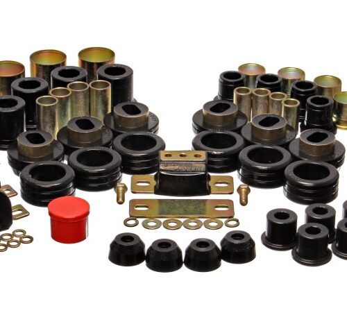 Energy Suspension 3.18108G 81-87 Chevy/GMC 2WD 1/2 Ton PickUp Black Hyper-flex Master Bushing Set
