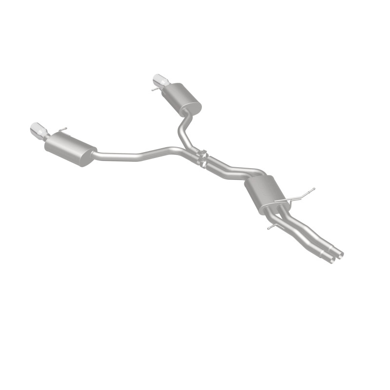 MagnaFlow 19159 Sys C/B 12-15 Audi A6 / A7 3.0L V6 SS 2.5in Dual Split Rear Ext 4in Tips - Image 8