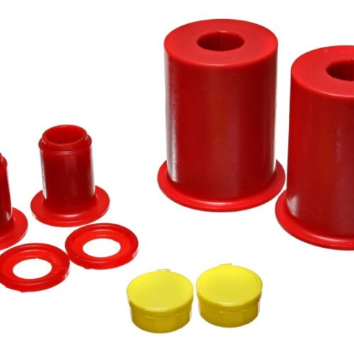 Energy Suspension 4.3165R 05-13 Ford Mustang Red Front Lower Control Arm Bushings (Must reuse outer metal sh - Image 4