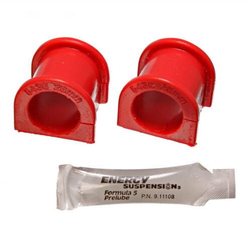 Energy Suspension 16.5130R 99-00 Honda Civic Si Red 26mm Front Sway Bar Bushings - Image 4