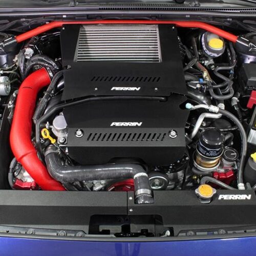 PERRIN 15-21 Subaru WRX Charge Pipe - Red - Image 4