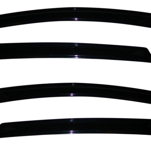 AVS 94547 09-18 Ford Fiesta (Sedan & Hatch) Ventvisor Outside Mount Window Deflectors 4pc - Smoke