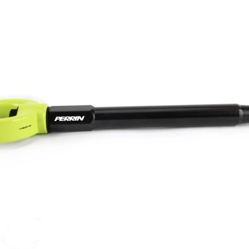 PERRIN 08-14 Subaru WRX & STI / 08-11 Impreza / 05-09 Legacy Tow Hook Kit (Front) - Neon Yellow - Image 2