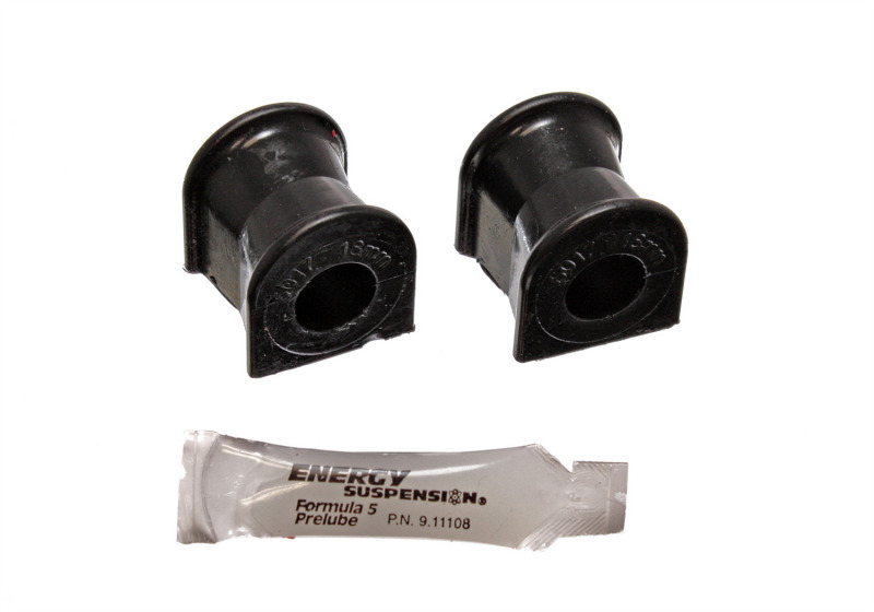 Energy Suspension 7.5112G 70-78 Nissan 240Z/260Z/280Z Black 16mm Front Sway Bar Frame Bushings - Image 4